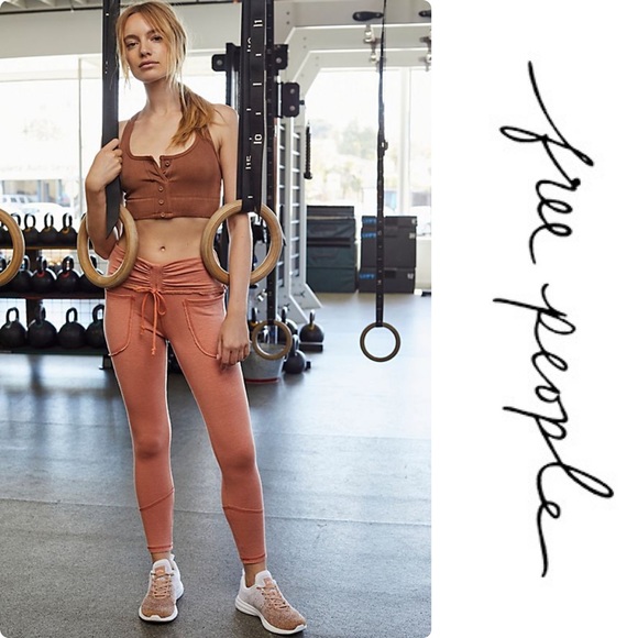 Free People Pants - Free People Mid-Rise Ankle Length Regulate Legging